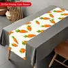 Camino de mesa popular transfronterizo de Pascua con estampados de conejos y huevos para decoración de restaurante y ambiente festivo - Bandera de mantel
