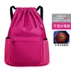 Bolsa de baloncesto de bolsillo con cordón para el hombro, bolsa de entrenamiento de fútbol, bolsa de baloncesto de tela Oxford, bolsa de publicidad para clubes, venta al por mayor