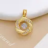 Pingente Venda Quente Transfronteiriça Asas de Anjo Inteligentes Acessórios de Joias DIY Moda Versátil de Baixo Luxo Acessórios com Galvanoplastia de Ouro Real