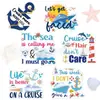 Imán Popular de Refrigerador para Puerta de Crucero de Verano de Amazon, Imán de Recuerdo de Viaje Familiar, Decoración Divertida para Puerta de Crucero