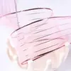Cinta de Rayas de Seda Brillante Dingxin al por Mayor Hecho a Mano DIY Accesorios para el Cabello Lazos de Colores Adornos Empaque de Ramo Cinta de Gasa