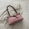Bolsa Feminina Transfronteiriça 2026 Novo Estilo Moda Cor Sólida Bloqueio de Cores Retrô Versátil Grande Capacidade Bolsa de Mão Tote Bolsa de Ombro