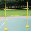 Equipamento Macio para Treino de Barreiras para Crianças, Equipamento Divertido de Atletismo para Escolas Primárias e Secundárias, com Apito, Equipamento de Espuma para Revezamento
