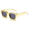 3407 Box Óculos de sol europeus e americanos Tendência Proteção UV Moda Amazon Cross-border Rainbow All-match ins Masculino e Feminino