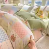 Conjunto de Cama de Inverno Classe A Espesso Leite Fleece Quatro Peças Cobertor de Edredom Fleece Dupla Face Adicionado Conjunto de Três Peças para Cama Dormitório Estudantil