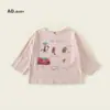 Ropa de Otoño 2025 para Niños Camisetas y Suéteres Coreanos de Manga Larga para Niños Estilo Casual Camisas Base de Otoño para Niños y Niñas