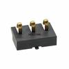 [HOF] conector de batería de metralla 3 pines presión positiva espaciado 3.6H 2.54 dedo de parche dorado dorado chapado LCP