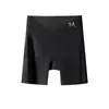 7A Shorts de Seguridad Antibacterianos de Cintura Alta Sin Costuras para Mujer, Tres en Uno Antiexposición, No se Enrollan, Control de Abdomen, Levanta Glúteos, Shorts de Capa Base