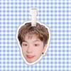 Etiqueta de equipaje Huang Minghao Pase de abordar Colgante para mochila Etiqueta Etiqueta Debería Ayudar Sacudida circundante