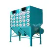 Colector de Polvo de Cartucho de Pulso Enchufe Oblicuo a Prueba de Explosiones y Resistente a Altas Temperaturas Equipo de Aspiración Vertical de Máquina Única Colector de Polvo de Cartucho de Pulso
