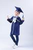 Uniforme de Doctor de Jardín de Niños para Niños de Nuevo Estilo, Vestido de Graduación para Estudiantes de Primaria, Uniforme de Licenciatura, Uniforme para Actuaciones, Disfraz para Foto de Graduación