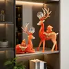Nova Recepção de Sala de Estar Criativa Decoração de Cabacinha com Caractere 'Fu' Presente Inauguração de Casa Artesanato Doméstico Ornamento Abertura Cinco Bênçãos Chegam