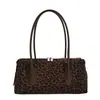 Bolso Boston de Mano para Mujer 2026 Otoño Retro Casual Moda Bolso de Axila Viaje Temperamento Elegante Bolso de Hombro Único para Mujer