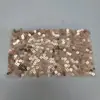 Tecido de Renda Denso com Bordado de Lantejoulas em Malha 3mm Toalha de Mesa Cobertura de Parede Vestido de Noiva DIY Roxo Taro