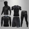 Traje esportivo transfronteiriço masculino para fitness, calça legging de secagem rápida, seda gelada, equipamento de corrida, traje para corrida matinal, traje de treino para basquete, atletismo