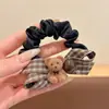 Goma para el pelo simple de satén estilo coreano para mujer, sujetador antideslizante para coleta alta, cuerda de pelo colorida, accesorio para el pelo elástico