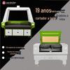 Máquina de corte a laser de posicionamento automático para marcas de tecelagem de marca registrada Máquina de corte a laser de posicionamento automático de câmera de patrulha de borda para tecido impresso