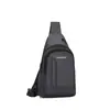 Bolso de pecho cruzado impermeable y resistente al desgaste para hombre, casual, para ciclismo al aire libre, bolso de hombro, bolso cruzado