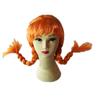 Yiwu Europeo y Americano para Mujer Cosplay Completo Accesorios de Bola de Navidad Set de Cabello Peluca Popular de Doble Trenza