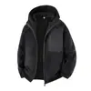 81826588 Chaqueta polar unisex en gris roca, azul brumoso, negro oscuro y verde guisante para invierno y primavera