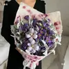 Papel Dongba Tie-dye rasgado à mão pétalas de flores reais papel de embrulho de flores frescas buquê papel de embrulho degradê arte floral artesanal materiais para floricultura