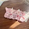 Acessórios de Cabelo para Bebê Estilo Coreano Primavera e Outono Faixa Protetora para Fontanela de Bebê Menina Touca de Algodão com Orelhas de Coelho Fofas