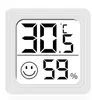 Medidor de temperatura y humedad para interiores, termómetro electrónico doméstico, medidor digital de temperatura y humedad, termómetro para medición de temperatura y humedad en vehículos