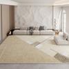 Creme Luz Luxo Tapete Francês Sala de Estar Carpete Quarto Loja Completa Pelúcia Espessa Caxemira Imitação Tapete Antiderrapante Atacado