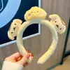 Nueva Diadema de Felpa para Niñas Pequeñas, Accesorio para el Cabello Kuromi, Nuevo Modelo 2026, Pinza para el Cabello para Lavarse la Cara, Accesorio para el Cabello de Bebé
