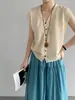 Artículo de liquidación Sin devoluciones Suéter de punto de manga corta con cuello elegante estilo commuter Jiang Chi para mujer Casual Versátil Corto