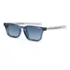 10827 Gafas de Sol Estilo Nuevo, Gafas de Sol de Lujo Ligero con Montura Cuadrada de Moda, Gafas de Sol Unisex para Comercio Exterior