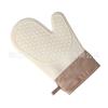 Luvas de Silicone Espessadas de Cinco Dedos para Cozinha com Isolamento Térmico Alta Temperatura Anti-queimaduras Luvas de Silicone Forno Assar Fábrica Fornecimento Direto
