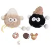 Venta Caliente Lindo Peluche Briqueta Galleta Resina Accesorios Zapatos con Agujeros Material DIY Fábrica Mayorista Venta Directa Hebilla de Zapato
