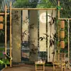 Estrutura de bambu acolhedora estrutura de bambu decoração de casamento haste de bambu estrutura quadrada de bambu banquete de aniversário cerimônia de maioridade tubo de bambu verde fresco