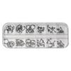 Rebite Prego Afunilado Joias para Nail Art Decoração Perfurada Estilo Punk Sexy Anel Retrô Anel de Unha Acessórios de Decoração
