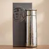 Copo Térmico de Titânio Puro para Homens e Mulheres, Grande Capacidade, Antiescaldante, Conveniente para Fazer Chá, Copo Térmico de Dupla Camada a Vácuo, Caixa de Presente de Luxo