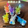Miniatura de comida jogar pequena garrafa luminosa simulação tridimensional Mini Fruit Cup diy joias acessórios de resina atacado