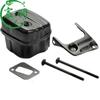 Silenciador de tubo de escape para motosierra HUSQVARNA 340 345 346XP 350 351 353