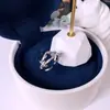 El comercio electrónico transfronterizo brilla con hebilla en forma de herradura de diamante pulsera de 18 quilates oro y plata rosa tres colores estilo ins joyería personalizada