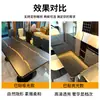 Película para Muebles de Grado Alimenticio, Película de Cristal, Resistente a Altas Temperaturas, Resistente al Aceite, Impermeable, Encimera Espesada, Mesa de Pizarra, Película Protectora para Mesa