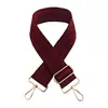 Bolsa Transfronteriza Más Vendida Modelo Nuevo 5cm Color Sólido Forma de Flecha Correa Ancha para Hombro Accesorio Correa Larga Decorativa para Bandolera Correa de Repuesto