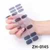 Zhengxiang comércio exterior transfronteiriço quente 22 filme de esmalte adesivos de unha Europa e Estados Unidos adesivos de unha com bronzeamento adesivos de unha 3D imitação de diamante