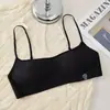 Base líquida invisível com decote baixo e alças finas, sutiã bonito para as costas para mulheres com seios pequenos, realçando e juntando os seios laterais, suporte suave, sutiã sem costura