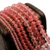 Perlas Redondas Azul Rosa Sandía Perlas Sueltas Material para Manualidades DIY Abalorios Accesorios para Pulseras Collares Joyería para Orejas
