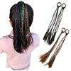 Tranças Coloridas de Yunnan Tranças Infantis Elásticos Coloridos Faixas de Cabelo Dali Lijiang Cordas para Trançar Coloridas Cordas Coloridas para Trançar no Palco
