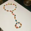 2026 Nova Pulseira de Anel Integrado de Cristal para Mulheres Pulseira Doce Dopamina Versátil Leve Luxo Estilo Ins Joia de Mão