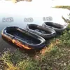 Bote Inflable, Bote de Goma, Bote de Neumático Engrosado, Kayak, Bote de Asalto, Bote Casero para Pesca y Rafting Individual y Doble