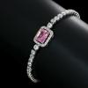 Pulsera de Temperamento Japonés y Coreano Zircón Super Brillante Celebridad de Internet Moda Femenina Estudiante Simple Ajustable Diseño de Personalidad Ins