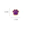 Adecuado para zapatos con agujeros cruzados, bonitos e interesantes accesorios decorativos con hebilla de oso, botón extraíble para bricolaje, flor de zapato de una sola pieza.