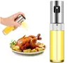 Frasco Spray de Óleo Transfronteiriço Tipo Pressão Frasco Spray de Óleo ABS Vidro Frasco Spray para Churrasco Doméstico Frasco Atomizador de Azeite Doméstico Sem Escala